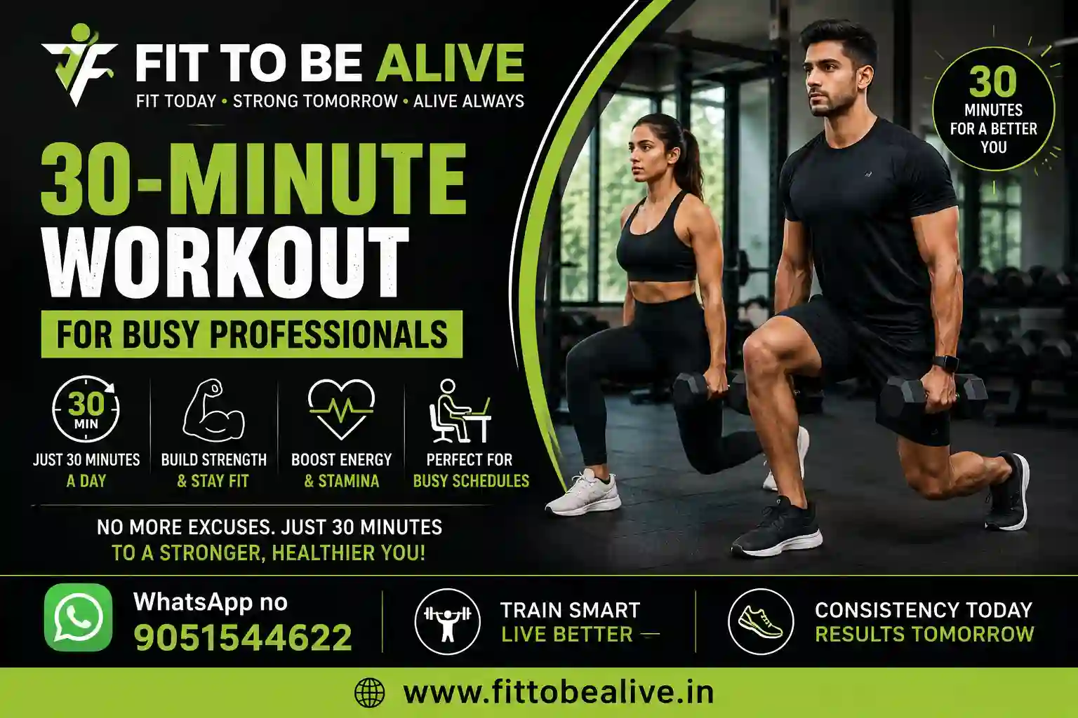 30-Minute Workout for Busy Professionals