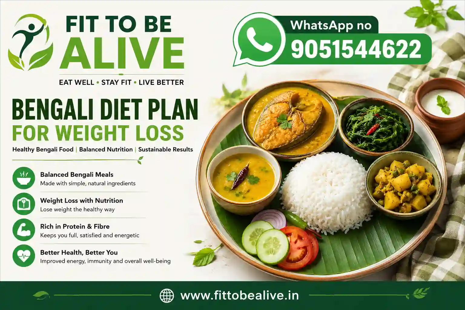 Bengali Diet Plan for Weight Loss