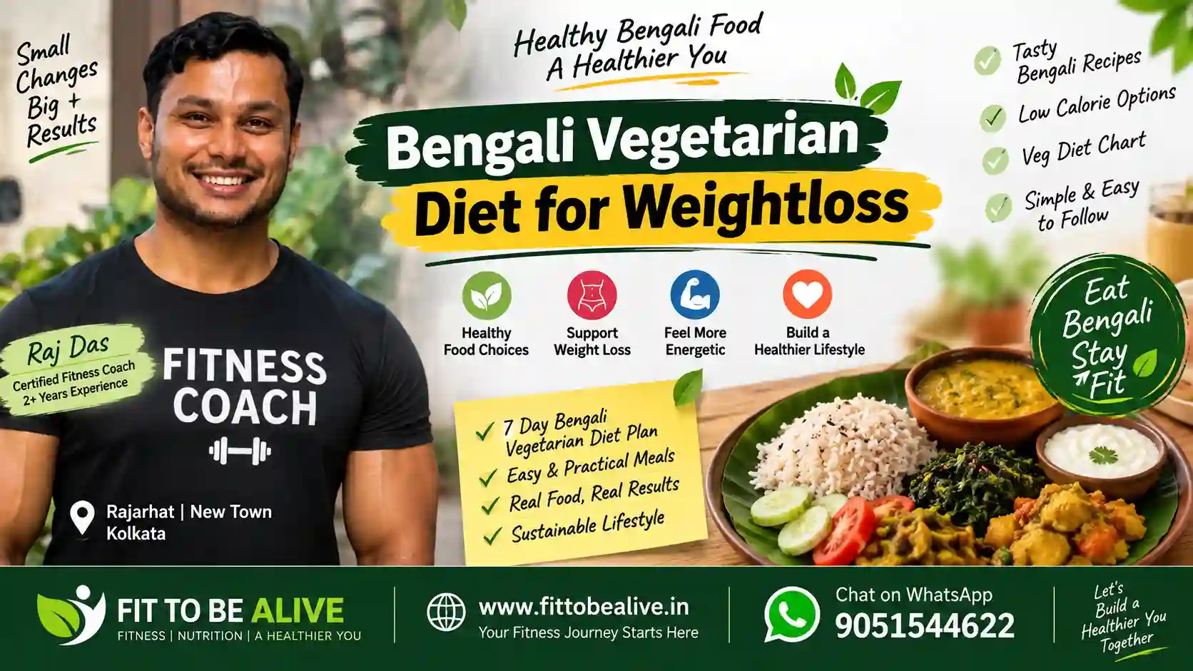 Bengali vegetarian diet for weightloss