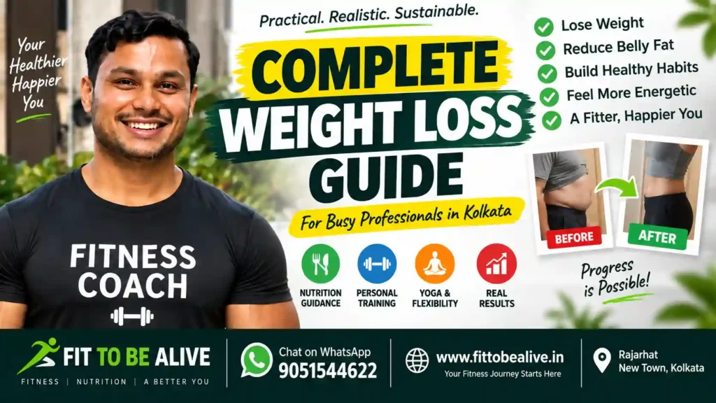 Complete Weight Loss Guide for busy professionals in New Town Rajarhat Kolkata