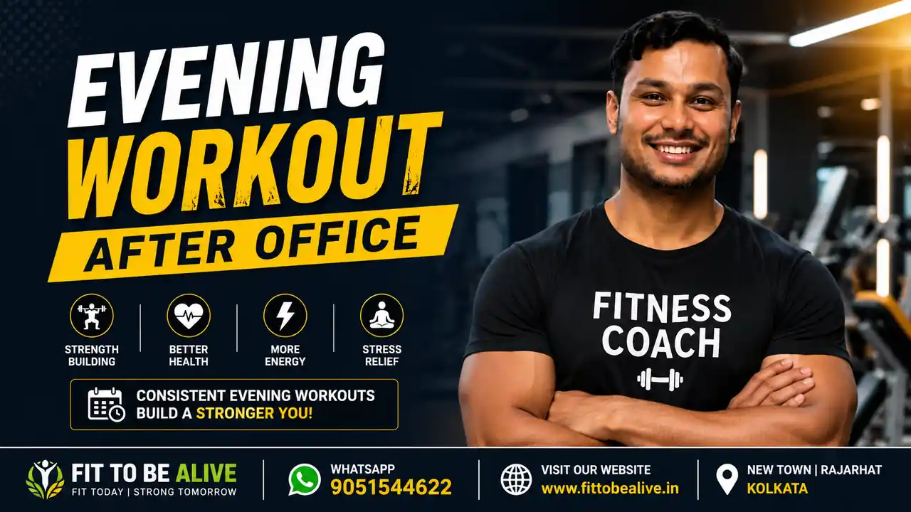 Evening workout after office