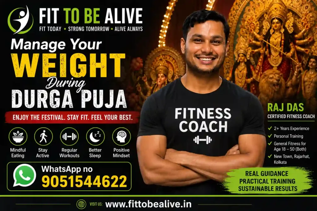 weight loss during Durga Puja