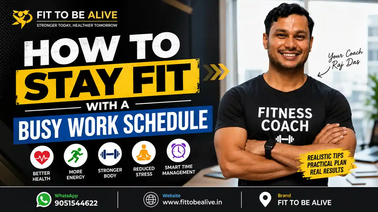 How to Stay Fit With a Busy Work Schedule