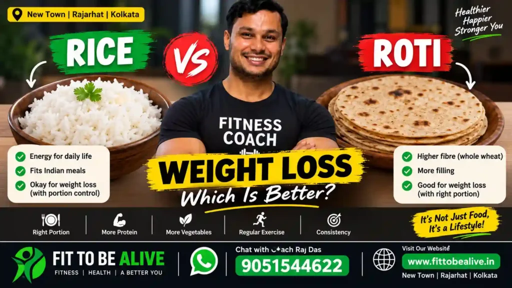 Rice vs roti weight loss