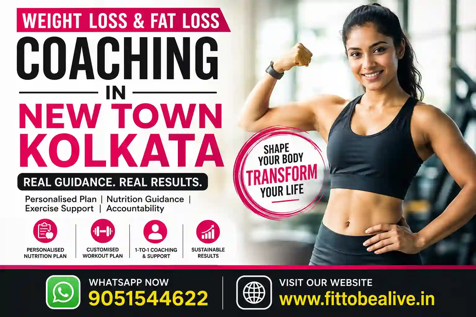Weight Loss & Fat Loss Coaching in New Town Kolkata