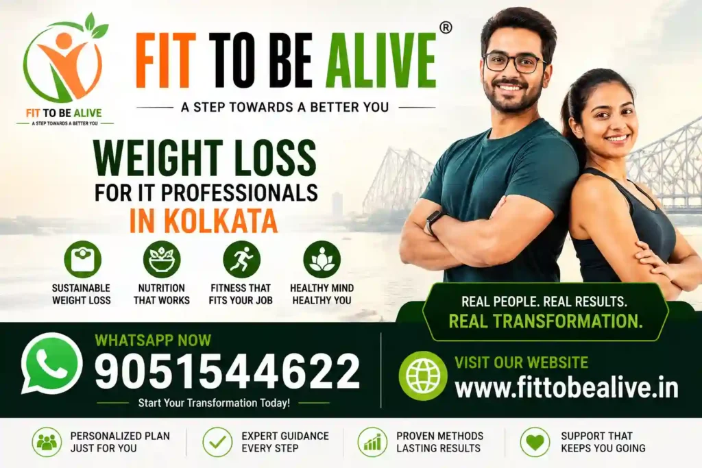 Weight Loss for IT Professionals in Kolkata